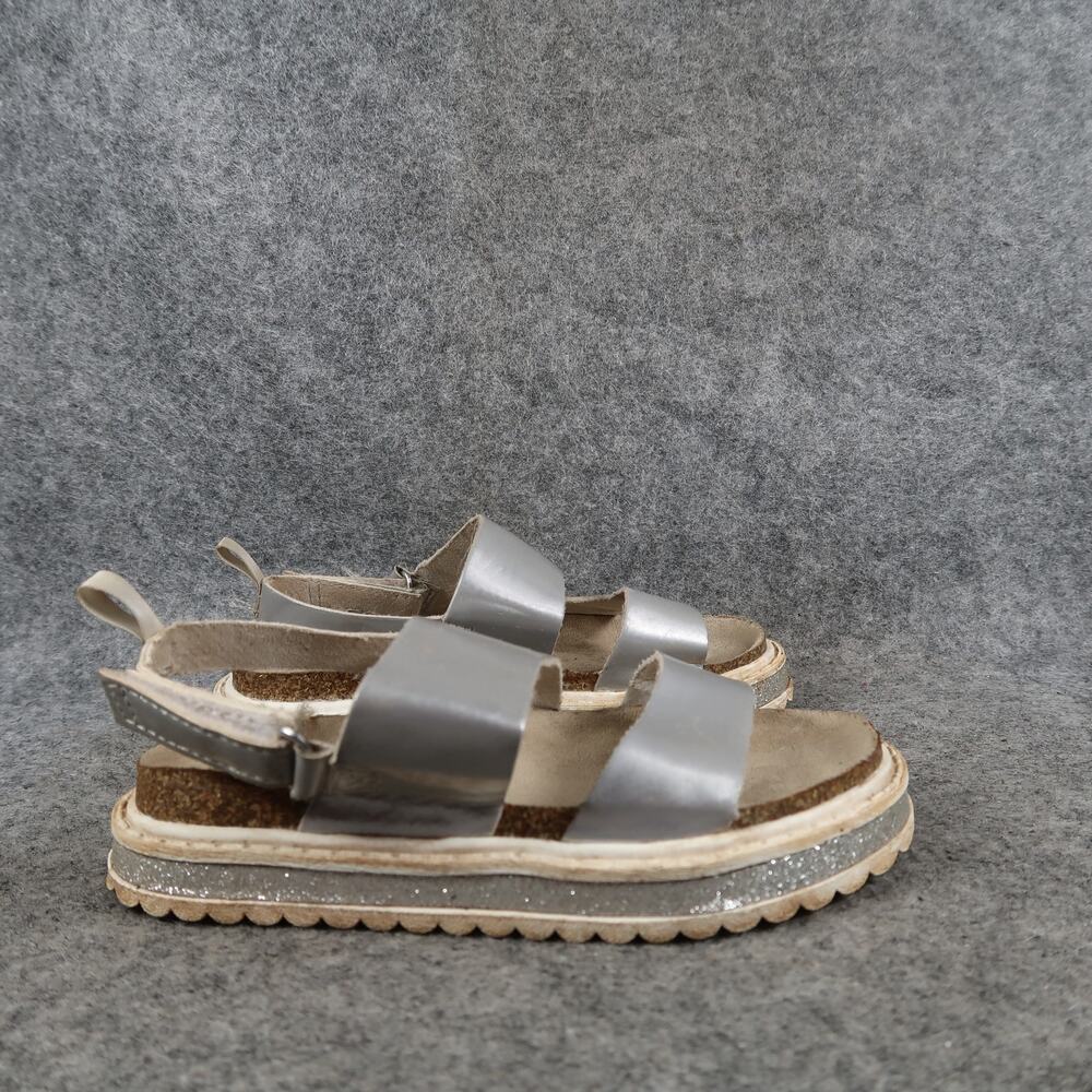 Carters Shoes Kids Toddler 8 Sandals Slingback Hook N Loop Double Strap Girls